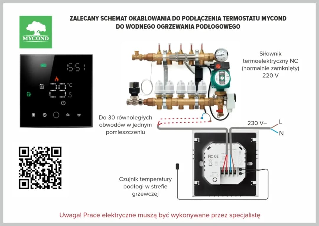 Jak zamontować czujnik temperatury ogrzewania podłogowego bez błędów