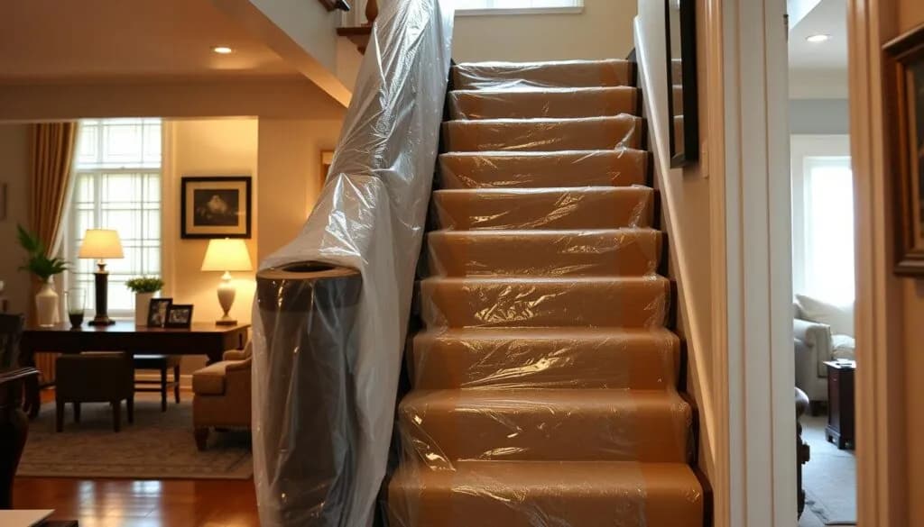 Jak zabezpieczyć schody przed remontem, aby uniknąć ich uszkodzenia