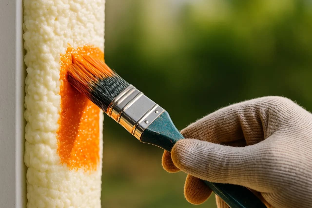 Czym obrobić piankę montażową, aby uniknąć uszkodzeń i wilgoci?